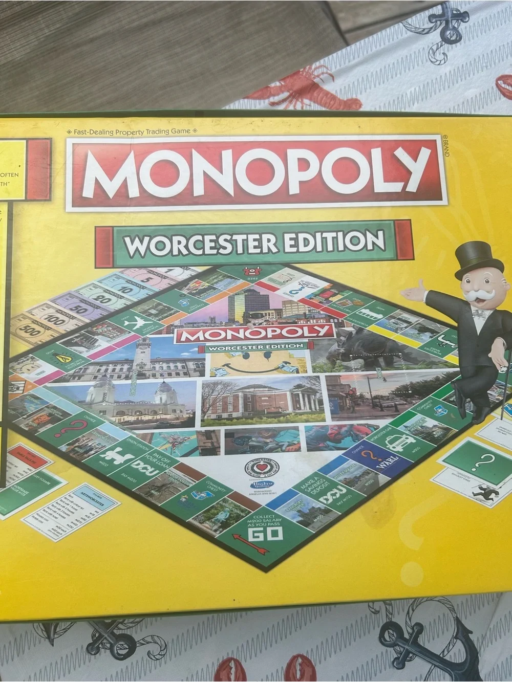 Worcester Edition monopoly game